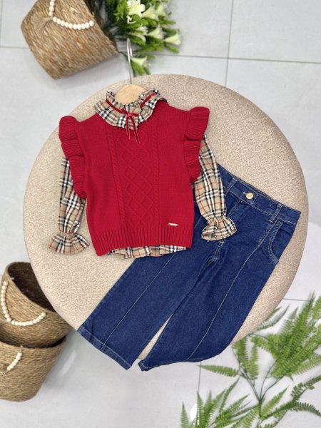 طقم بناتي 3 قطع Miss TopKids