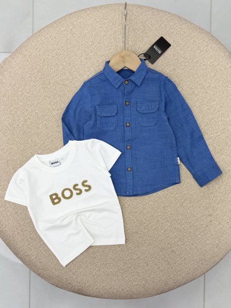 توينز BOSS لون جينز