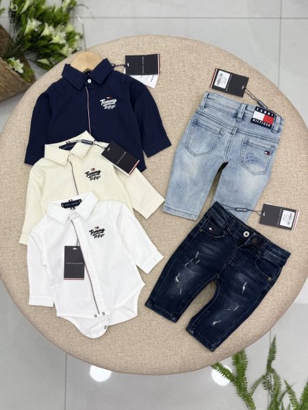 طقم بيبي TOMMY HILFIGER