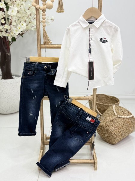 طقم ولادي TOMMY HILFIGER