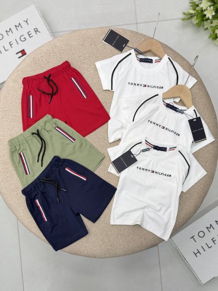 بدلة ولادي قطن TOMMY HILFIGER