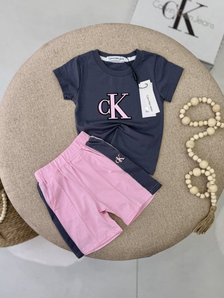 بدلة قطن بناتي CK 6796