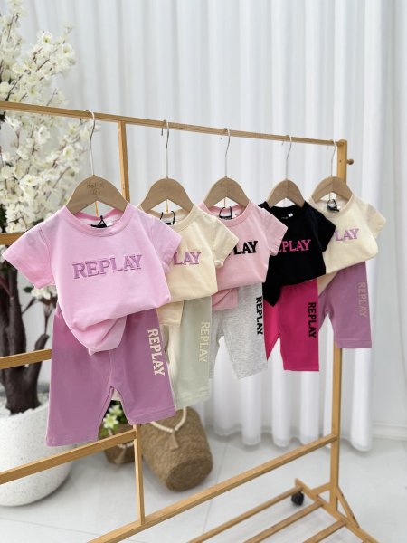 بدلة قطن بناتي REPLAY 6797