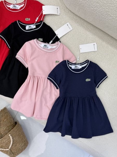 فستان قطن LACOSTE