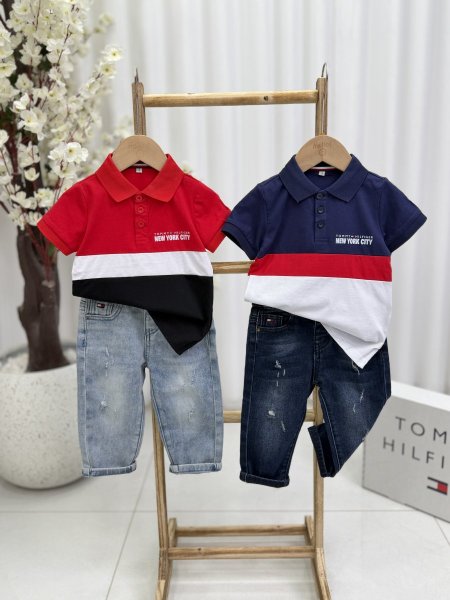 طقم ولادي TOMMY HILFIGER 305