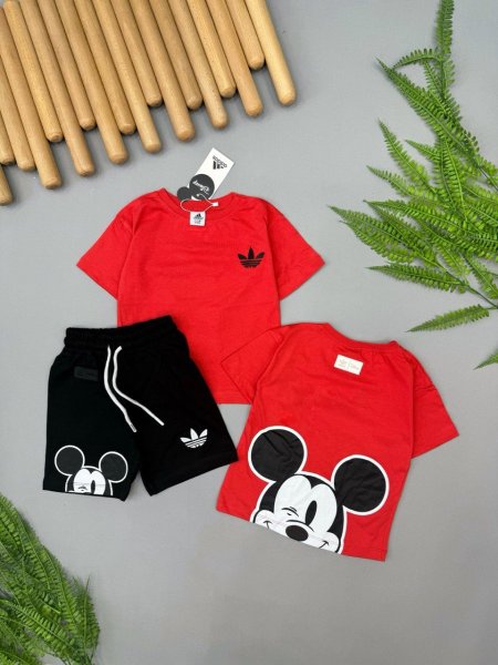 بدلة قطن mickey اديداس