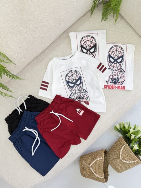 بدلة قطن spiderman