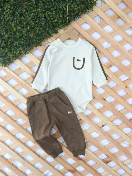 بدلة خريفي بيبي ولادي Lacoste