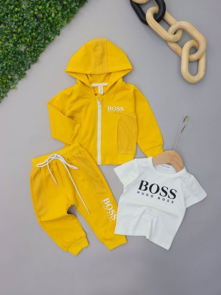 بدلة 3 قطع خريفي boss