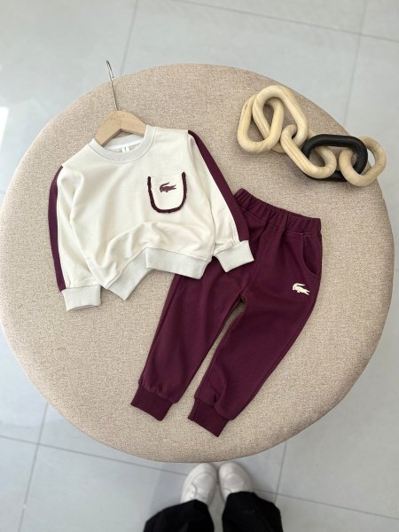 بدلة خريفي بناتي Lacoste