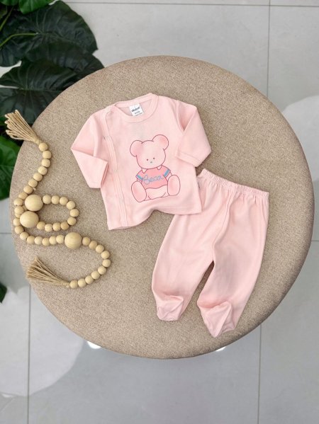 بجامة بيبي قطن elbebek