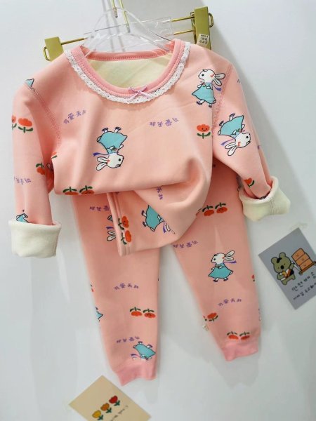 بجامة مبطن فرو 