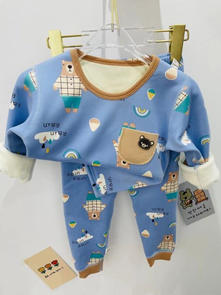 بجامة مبطن فرو 