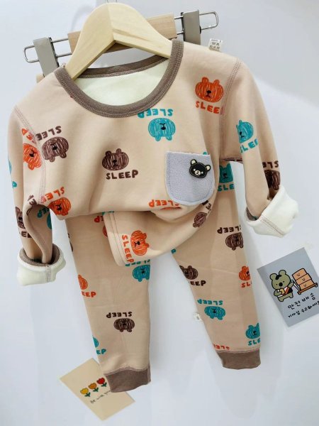 بجامة مبطن فرو 