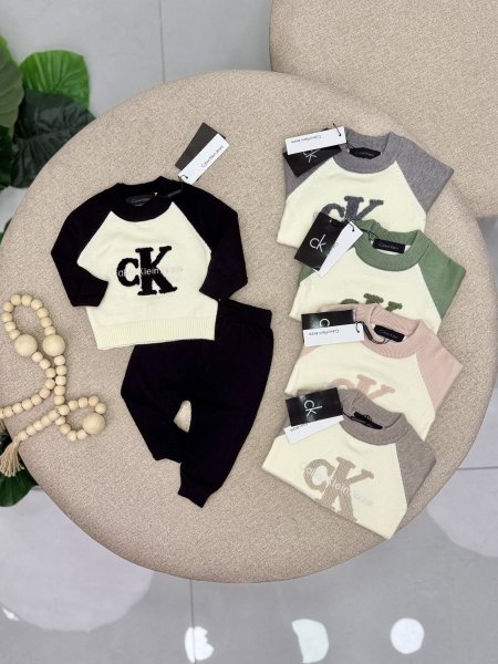 بدلة صوف بيبي Calvin Klein