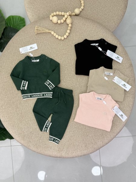 بدلة صوف بيبي Lacoste