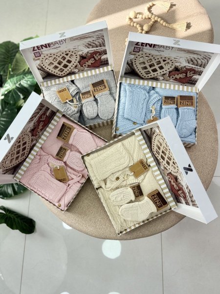 طقم صوف 5 قطع ZENI BABY