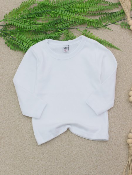 بلوزة ابيض داخلي قطن