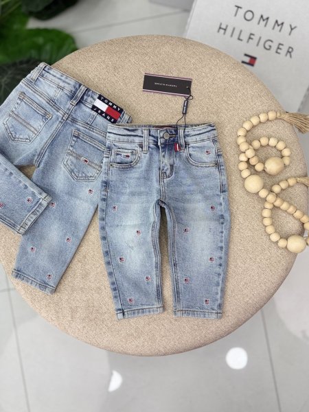 بنطلون جينز TOMMY HILFIGER بناتي