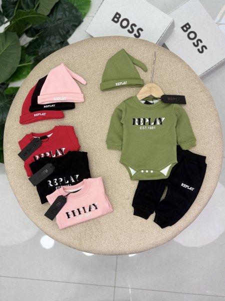 بدلة بيبي شتوي مبطن REPLAY