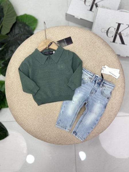 طقم صوف EMPORIO ARMANI