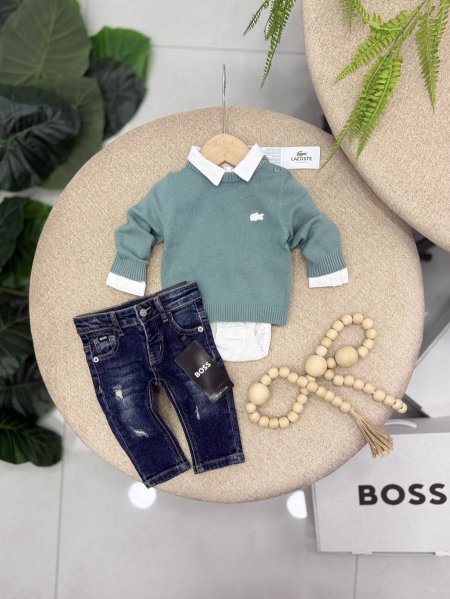 طقم lacoste بيبي