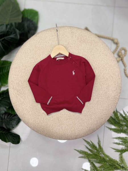 بلوزة صوف polo ولادي