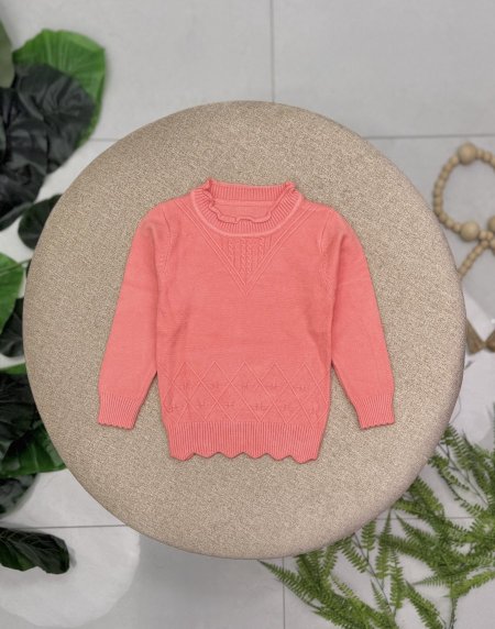 بلوزة صوف بناتي 02678